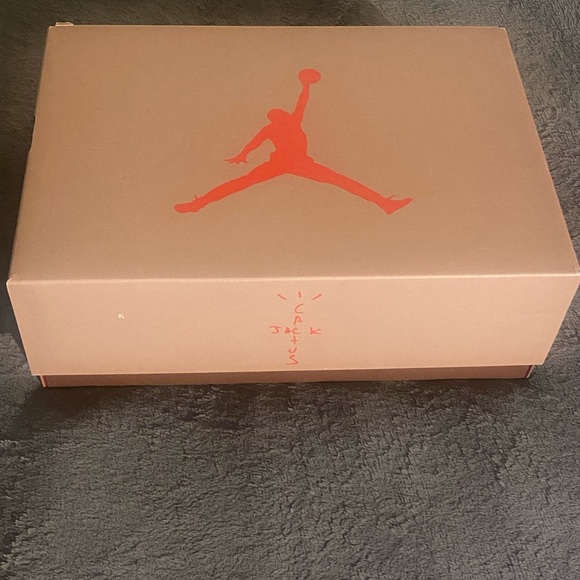 Travis Scott Air Jordan 6 Retro British Khaki 3.5 - Picture 2 of 8